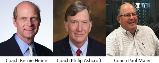 Meet Our Certified Professional Business Coaches: Bernie, Philip, and Paul,